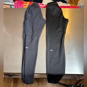 ALO Yoga Dual Black Leggings bundle
